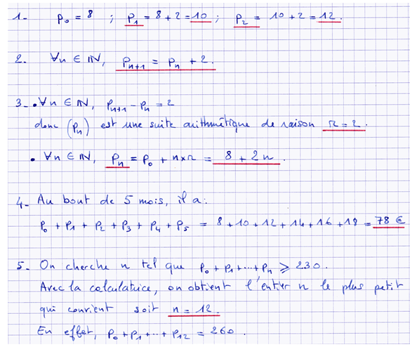 suites geometriques - Maths-et-tiques