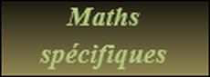Cours et exercices corrigés de maths spécifiques pour la classe de première