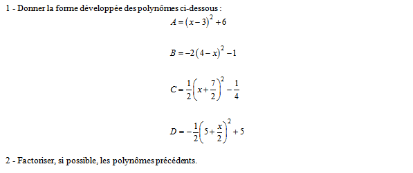 Exercice 1