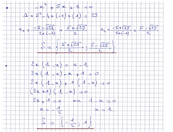 Corrigé exercice 2