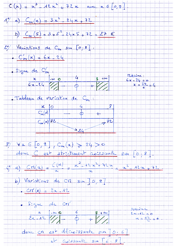 Corrigé exercice 2