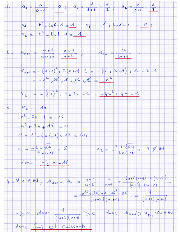 Corrigé exercice 3