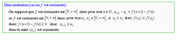 Cours sur les suites numériques - première ES - page 3
