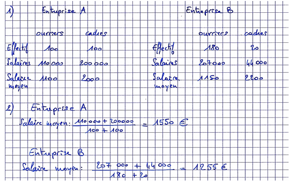 Corrigé exercice 5 sur les suites numériques