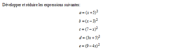 exercice sur Développer avec une identité remarquable