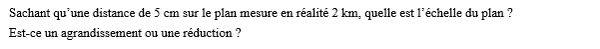 exercice sur Agrandissement ou réduction ?