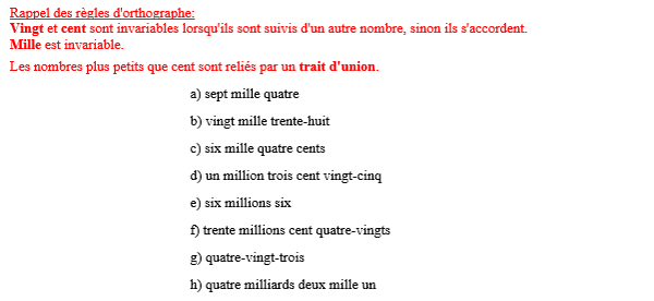 Corrigé