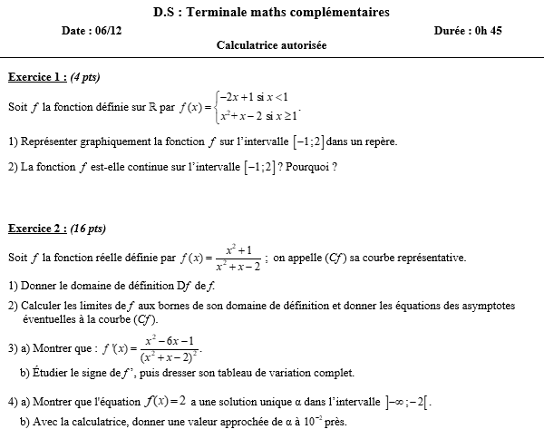 Continuité et TVI