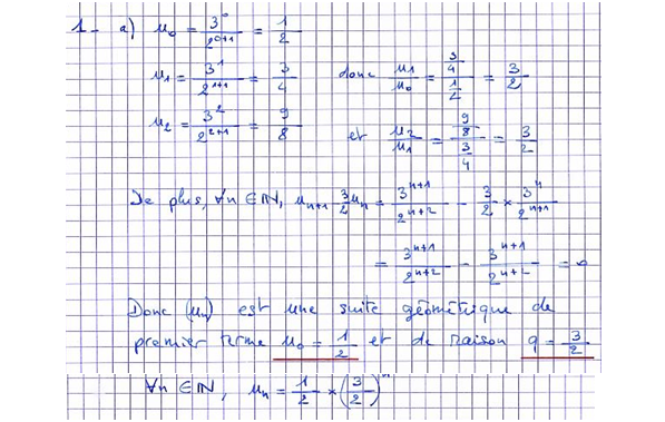 Corrigé exercice 2