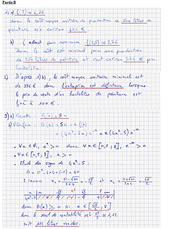 Corrigé exercice 2