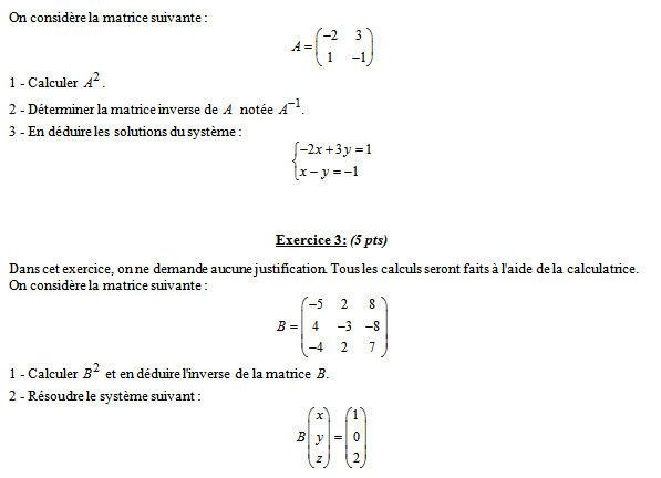 Exercice 2