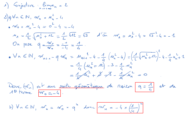 Corrigé exercice 2