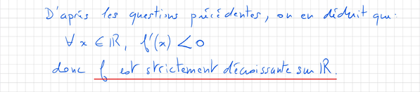 Corrigé exercice 1