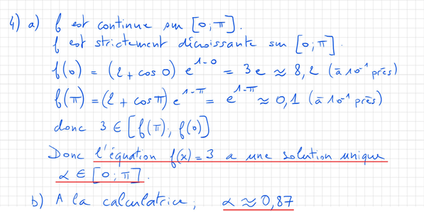 Corrigé exercice 1