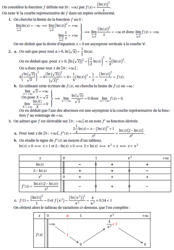 Corrigé exercice 2