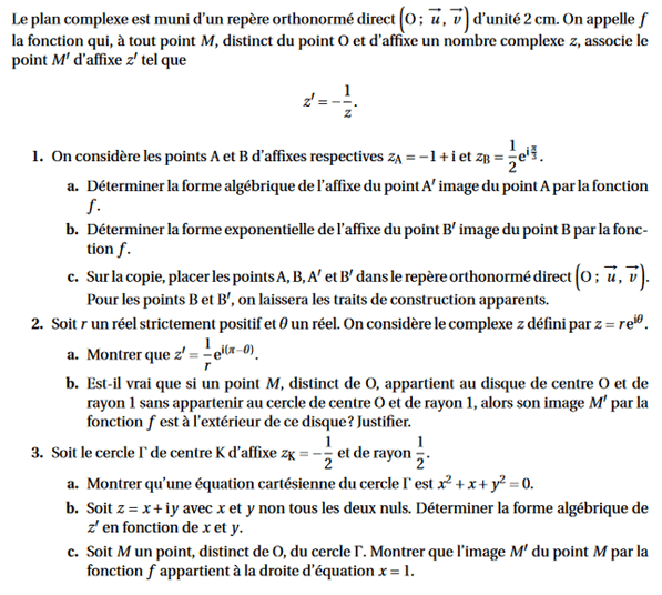 Exercice 1