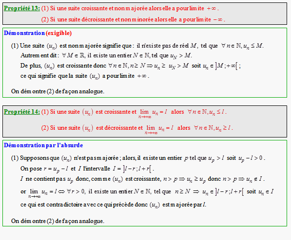 Cours sur les suites numériques - terminale S - page 8