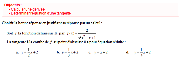 Exercice sur la continuité et la dérivabilité des fonctions