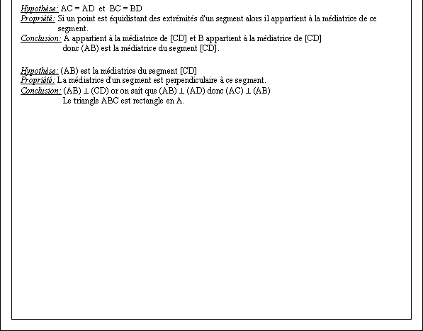 Démonstration de la réciproque de Pythagore - page 2